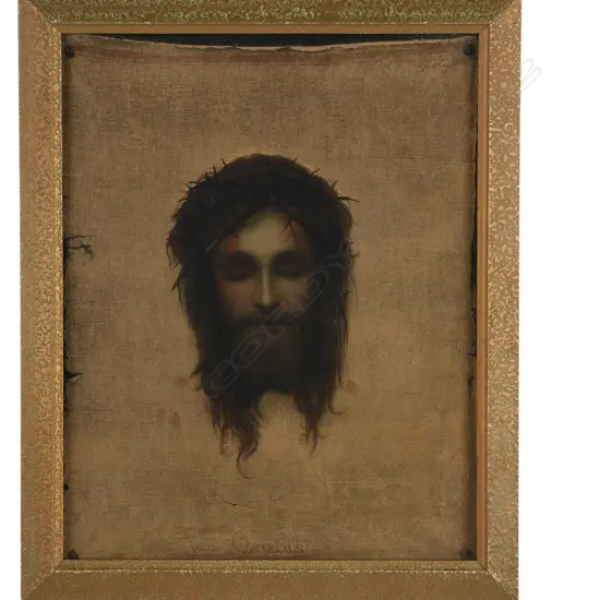 Gabriel Cornelius Max (1840-1915) 'Jesus Christus',